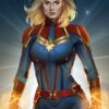 Captain Marvel Height Weight Body Measurements Hair Eye Color