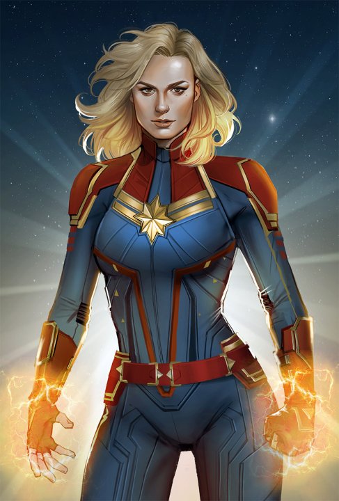 Captain Marvel Height Weight Body Measurements