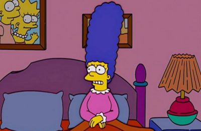 Marge Simpson Eye and Hair Color