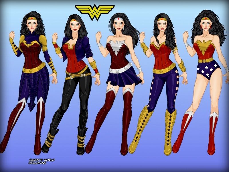 Wonder Woman Age Statistics Appearances