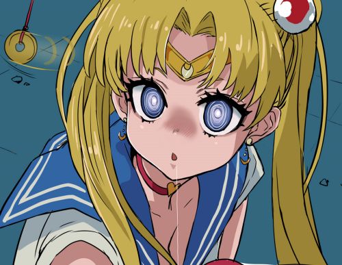 Sailor Moon hair color eye color