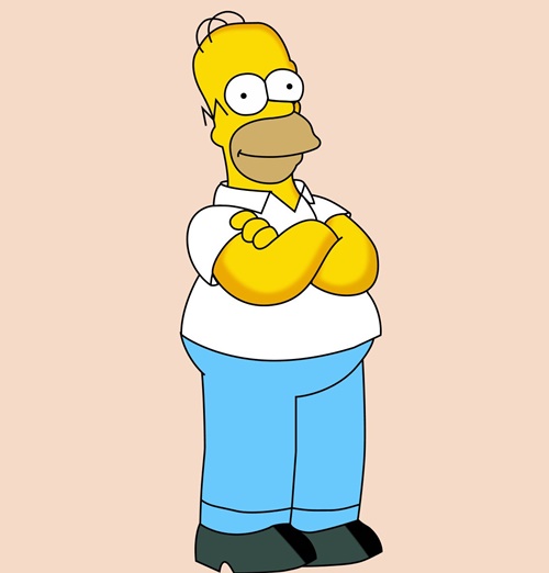 Homer Simpson Height Weight Measurements
